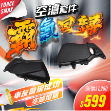 FORCE / SMAX 一二代 空濾套件 【原廠皮紋】 FORCE / SMAX 一二代 空濾套件 【原廠皮紋】